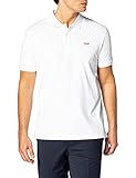 HUGO Herren Donos212 Polohemd, White100, XXL