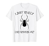 Spider-Design Lustige Arachnid-Terrarium-Fans Spinnen T-S