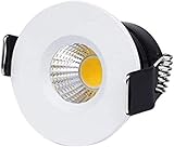 YXZQ Wandleuchte, 3W Anti-Glare COB Einbau-Downlight Runde Mini-LED-Deckeneinbauleuchte 35-40mm Montagelochabstand AC85-265V LED-Einb