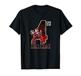 Marvel Iron Man 4th Birthday Action Pose T-S