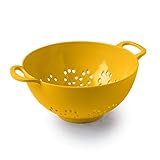 Zeal Sieb aus Melamin, 15 cm, Senfgelb, senffarb