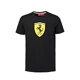 Scuderia Ferrari 2018 Herren T-Shirt Classic Logo Baumwolle Offizielles M