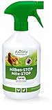AniForte Milbenspray Hühner & Geflügel 500ml - gegen Milben & Parasiten, Milben Stop, Milbenmittel als Umgebungsspray & Kontaktspray, zur Vorbeugung & bei akutem B