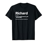 Herren Lustiger, personalisierter Vornamen-Richard T-S