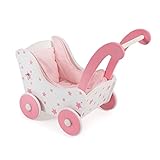 Bayer Chic 2000 425 88 Holz-Puppenwagen, pink