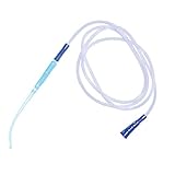 Zarys ZO-402423114 PVC Chirurgisches Absaugset mit Saugsteuerung und Trichter-Trichter, Sterile, Standard, 400cm Tube Leng