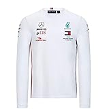 Fuel for Fans Herren Formel 1 Mercedes-AMG Petronas 2020 Team Langarm T-Shirt, Weiß, L