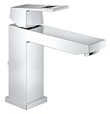 GROHE Eurocube | Badarmatur - Einhand-Waschtischbatterie, mit Zugstange | M-Size | chrom | 23445000