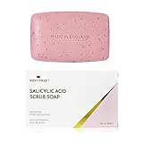 Salicylsäure Scrub Soap Pore Peeling, Akne bekämpfen, Haut weich werden, Anti-Blemish, entfernt W