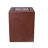 YAOLUU Meditationsbrunnen Gartenbrunnen Outdoor Outdoor Boden Wasserbrunnen Schüssel Boden Kaskade for Gartengarten Rasen 40.5 * 40,5 * 51 cm Zimmerb