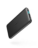 Anker PowerCore Lite 10000mAh Powerbank, Leistungsstarker Externer Akku, Dünn und Kompakt, für iPhone XS Max/XR/XS/X / 8 / 8Plus / 7 / 6s / 6Plus, iPad, Samsung Galaxy