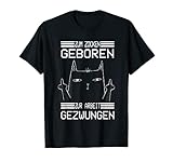 Zum Zocken geboren zur Arbeit gezwungen I Konsole Gamer T-S