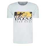 BOSS Hugo TSummer Graphic Logo T-Shirt hellblau 50435831 Gr. XXL, hellb