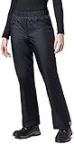 BenBoy Damen Regenhose wasserdichte Winddicht Atmungsaktive Wanderhose Outdoorhose YK5411W-Black-S