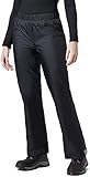 BenBoy Damen Regenhose wasserdichte Winddicht Atmungsaktive Wanderhose Outdoorhose YK5411W-Black-XS