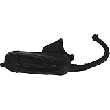 Sito Plus Schalldämpfer Sport f. Aprilla + Derbi + Piaggio + Vespa 2 schw
