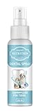 Saint Nutrition® - DENTALSPRAY für Hunde & Katzen - Zahnpflege/Zahnreinigung für Hund, Welpe & Katze, gegen Mundgeruch/Maulgeruch bekämpfen und Zahnstein/Plaque entfernen, 100 ml I