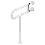 Toiletten Wandstützgriff für Senioren & Behinderte - Stützgriff Toilettenstützgriff Stützhilfe WC Griffe H