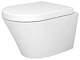 BERNSTEIN Luxus-Wand-Hänge-WC Toilette Softclose CH1088