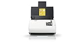 Plustek SmartOffice PN30U Duplex netzwerkfähiger Dokumentenscanner mit Ultraschall- Doppelblatterkennung (ADF, 600dpi, 30ppm) inkl. DocAction Software für Windows und M