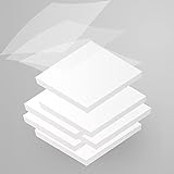 iKyce Transparente Haftnotizen 300 Zettel, 75*75 mm wasserdicht Farbige Haftnotizen für Büro und Studenten H