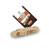 Wildfang® Kauwurzel aus Kaffeeholz für Deinen Vierbeiner I Hundespielzeug Holzknochen - Kauspielzeug - Zahnpflege & Kaumuskel Training I Langlebiger & natürlicher Kaustab für Deinen H