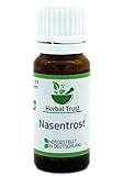 Nasentrost von Herbal Trust | Homöopathie | Globuli | Freie Nase | Anti verstopfte Nase | Anti Schnupfen | Frei Atmen | Gesunde Nasenatmung | Radionisch Informiert | Bio | Made in Germany