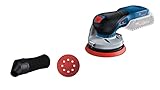 Bosch Professional 18V System Akku Exzenterschleifer GEX 18V-125 (inkl. Schleifteller (125 mm), 1x Schleifpapier, Staubbeutel, ohne Akkus und Ladegerät, im Karton)