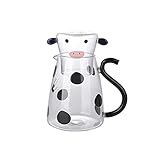 HNHYNSY Espressotasse Glas-Tumbler, große Kapazität for Kühe Kaffeetasse mit Deckel, Becher, heiße Kakao-Tassen, Neuheit Morning Cup-Tee-Milch, heiße Schokoladen-Becher Kaffeebecher (Color : A)