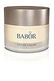 BABOR CLASSICS Argan Cream, Reichhaltige Gesichtscreme für trockene Haut, Mit Arganöl und Vitamin E, Vegane Formel, Ohne Alkohol, 1 x 50