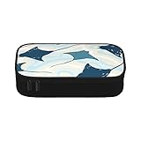 Federmäppchen mit Tiger-Malerei, für Jungen, Kinder, Schule, Schreibwaren, Designs ovales Schaft, Federmäppchen für Gamer, Jungen, Mädchen, Teenager, Schulzubehö