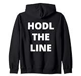 Hodl The Line (weiß) Kapuzenjack