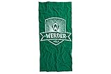 Werder Bremen Wappen Badetuch 90 x 180 cm (one Size, grün)