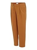 MAMALICIOUS Damen MLHIRA Woven Slouchy Pants A. Freizeithose, Meerkat, XL