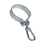 1-2 Stück h2i Schaukelschellen Eckig 90 x 90 mm/Rund Ø - 51-81 - 100-120 mm (3) 1 x Rund Ø 81 mm)