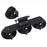 FahrradträGer Auto Heckklappe 1/2/3 Fahrradträger für Autodach-Montage, Universeller Schwarzer Sport- Und Mountainbike-Gepäckträger mit Saugnapf - Wohnmobil/Van/Minivan/SUV (Size : 1 Bike)