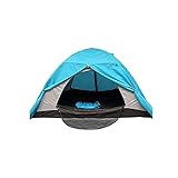 BIAOYU Zelt Schnee Warm Zelt Doppelsteck Zelt mit Dachfenster für 1-2 Personen Verdickt Winddicht Kältefest Campingzelt für Familie Camping W