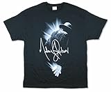 Michael Jackson Glow Black T Shirt New Men T Shirt Black 3XL