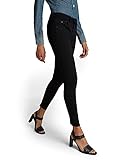 G-STAR RAW Damen Jeans Arc 3D Mid Skinny Wmn, Pitch Black B964-A810, 31W / 30L