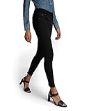 G-STAR RAW Damen Jeans Arc 3D Mid Skinny Wmn, Pitch Black B964-A810, 31W / 30L