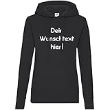 Shirt-Panda Damen Hoodie mit Wunschname Wunschdruck · Brust und oder Rücken Druck Woman Personalisiert Personalisierbar Sprüche Frauen Unisex Anpassen · Türkis S