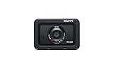 Sony RX0 II Creator Kit | Robuste, ultra-kompakte Kamera mit Aufnahmegriff VCT-SGR1 (1.0-Typ-Sensor, 24mm F4,0 Zeiss-Objektiv, wasserfest, 4K-Filmaufnahmen und neigbares Display für Vlogging), Schw
