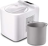 LIOYUHGTFY Eismaschine Mini Counter Top Eismaschine Made Ice Cream Frozen Yogurt Dessert Sorbet Gelato Maschine mit Anti-Rutsch-Boden 916