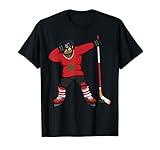 Dabbing Rottweiler Marokko Eishockey Fans Trikot Sport T-S