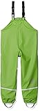 Sterntaler Jungen Regenträgerhose gefüttert Regenhose, Grün (Grün 254), 65 (Herstellergröße: 80)
