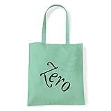 Art T-shirt, Shoulder Zero Zero, Shopper, Meer, z-zero-bag-mnt, Grün, z-zero-bag-mnt Einheitsgröß