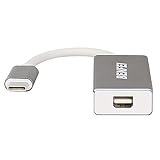 BENFEI USB C auf Mini DisplayPort Adapter, 4 K USB-C(Thunderbolt 3) auf Mini DisplayPort Adapter mit Aluminium Fall für MacBook Pro/Chromebook Pixel,iPad Pro 2018,MacBook Air 2018 usw