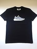 T-Shirt # L Nera Uomo # Yeezy