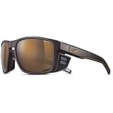 Julbo Unisex Shield Sonnenbrille, Braun/Schwarz, Einheitsgröß