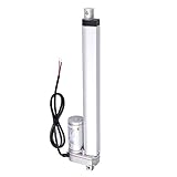 Justech Linearmotor Verstellantrieb Toröffner Linear Actuator Motor 12v DC 750N 250mm Lineartechnik Electric Motor Putter Gleichstrommotor Elektro Zylinder Schubstangenmotor für Auto Möbel usw